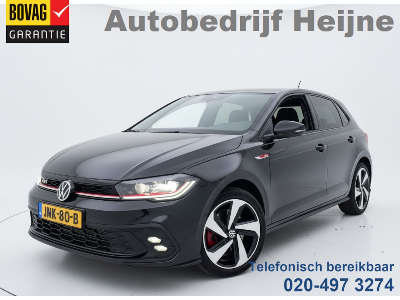 Volkswagen Polo - GTI 2.0 TSI 210PK DSG GTI-SPORT IQ-LIGHT/PDC/CARPLAY FABRIEKS GARANTIE - AutoWereld.nl