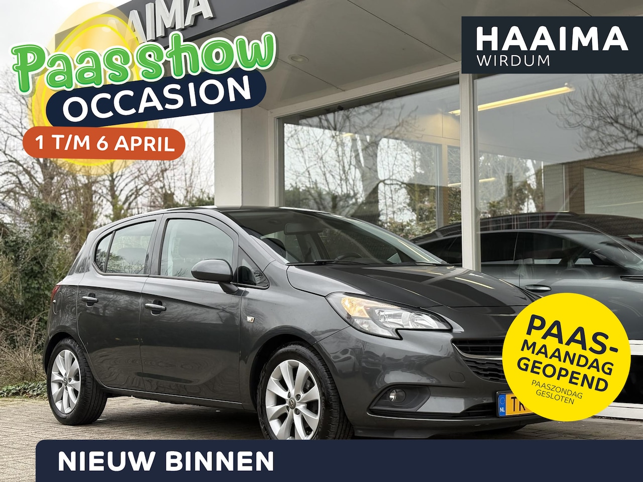 Opel Corsa - 1.4 Favourite | Dealeronderhouden | Weinig kilometers | Navigatie | Parkeersensoren | Appl - AutoWereld.nl