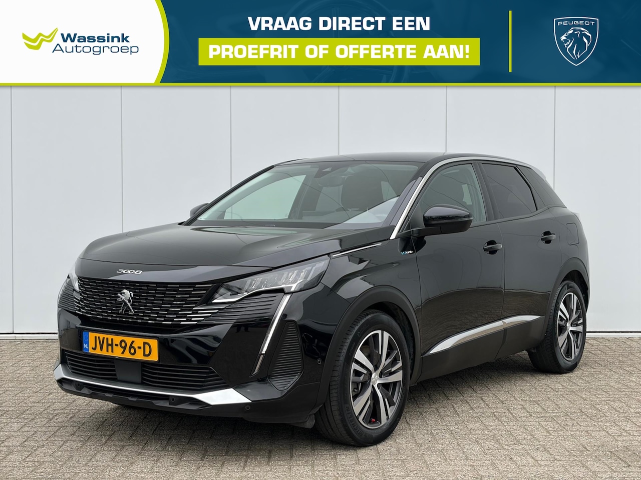 Peugeot 3008 - 1.6 Plug-in HYbrid 225pk e-EAT8 Allure | Camera | CarPlay | Navigatie | Cruisecontrol | - AutoWereld.nl