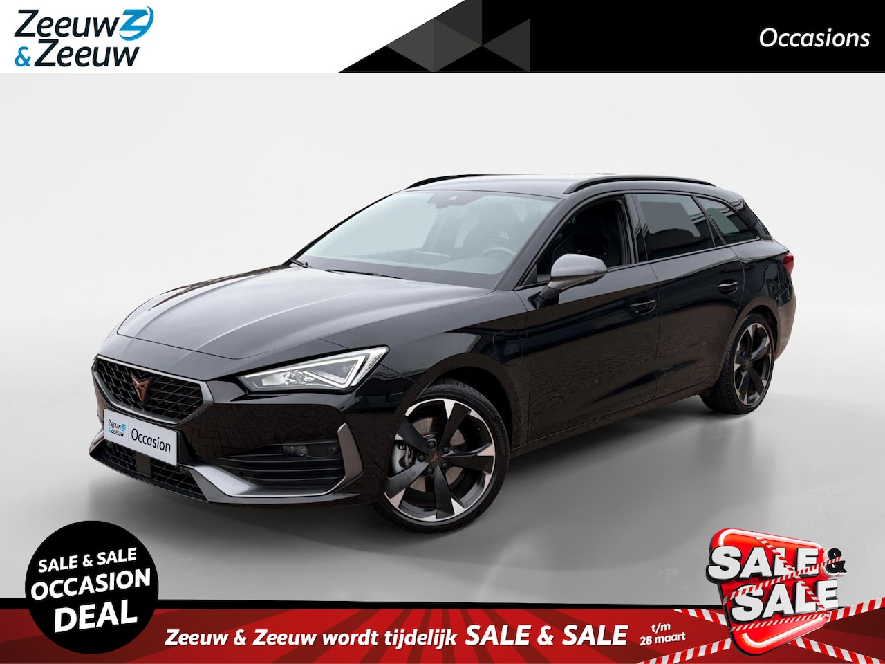 CUPRA Leon Sportstourer - 1.4 e-Hybrid *Navi+Camera*Parkeersensoren*Winter Pack*Climate Control*Elekt. achterklep*LM - AutoWereld.nl