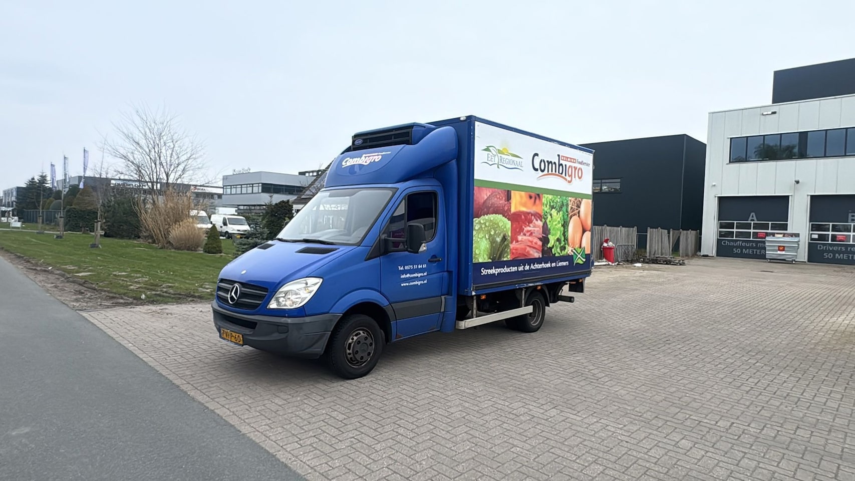 Mercedes-Benz Sprinter - 516 2.2 CDI 366 DC Koeling Laadklep Dubbel Lucht Blauw 2010 - AutoWereld.nl