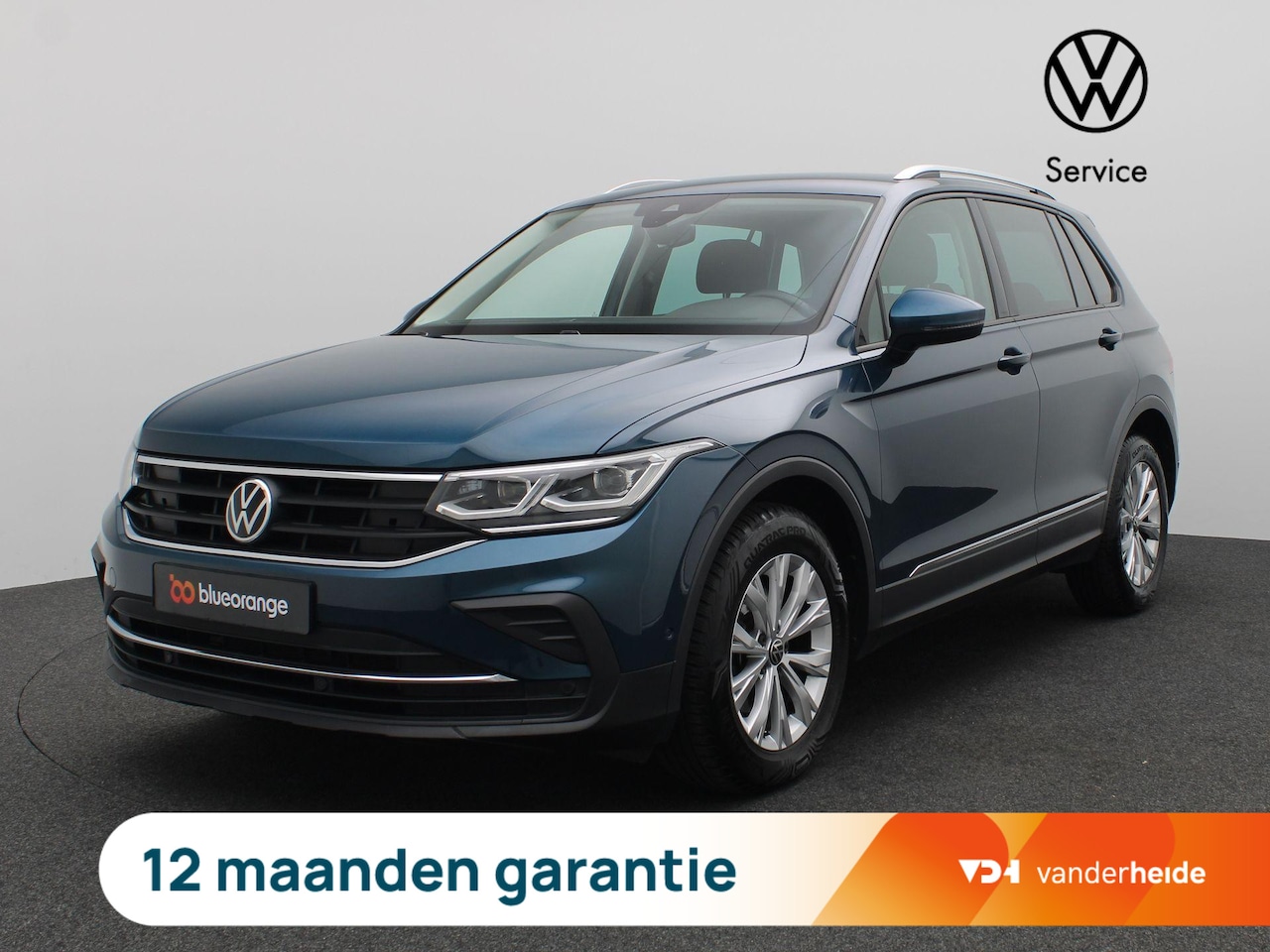 Volkswagen Tiguan - 1.5 TSI Life Business 150PK DSG Trekhaak, Achteruitrijcamera, Keyless, Navi, Adaptieve Cru - AutoWereld.nl