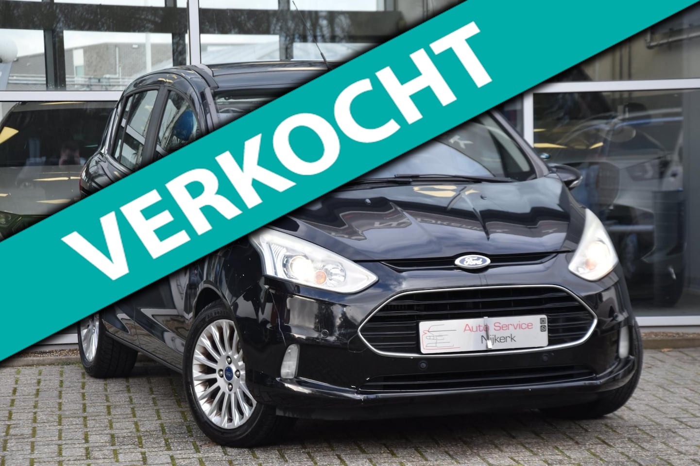 Ford B-Max - 1.0 EcoBoost Titanium Airco Camera Pdc 1ste Eigenaar - AutoWereld.nl
