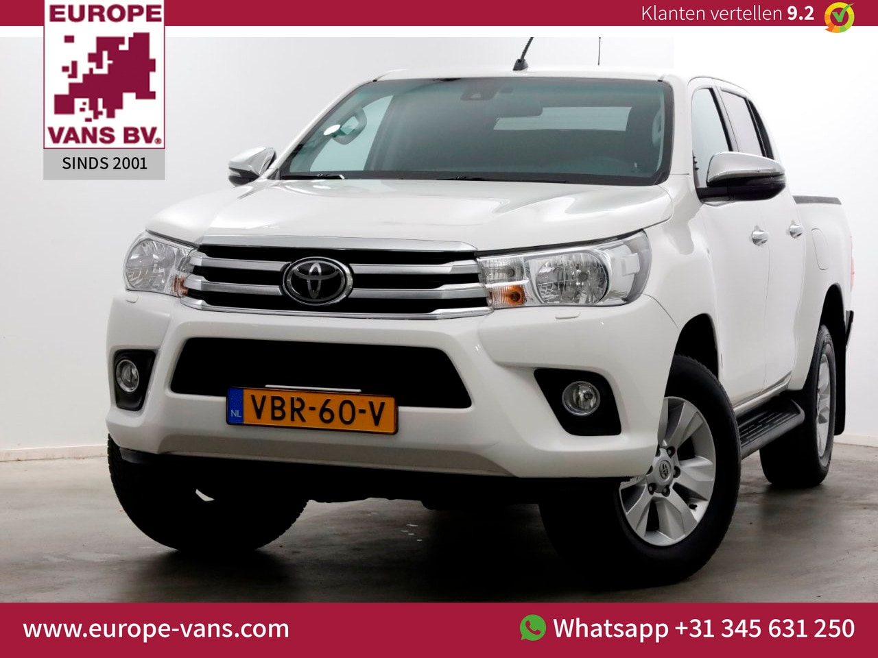 Toyota HiLux - 2.4 D-4D-F 150pk E6 4WD 4x4 Double Cab Automaat 2/5-Persoons 08-2019 - AutoWereld.nl