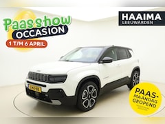 Jeep Avenger - Summit 54 kWh | Navigatie via Carplay | Climate control | Electrische achterklep | Stoelve