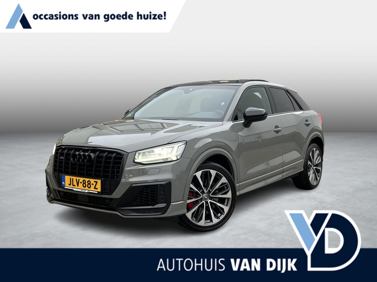 Audi SQ2 - 2.0 TFSI | Pano-Dak/Leder/Camera/Adapt.Cruise/19"/Sfeerverlichting/Apple CarPlay-Android A - AutoWereld.nl