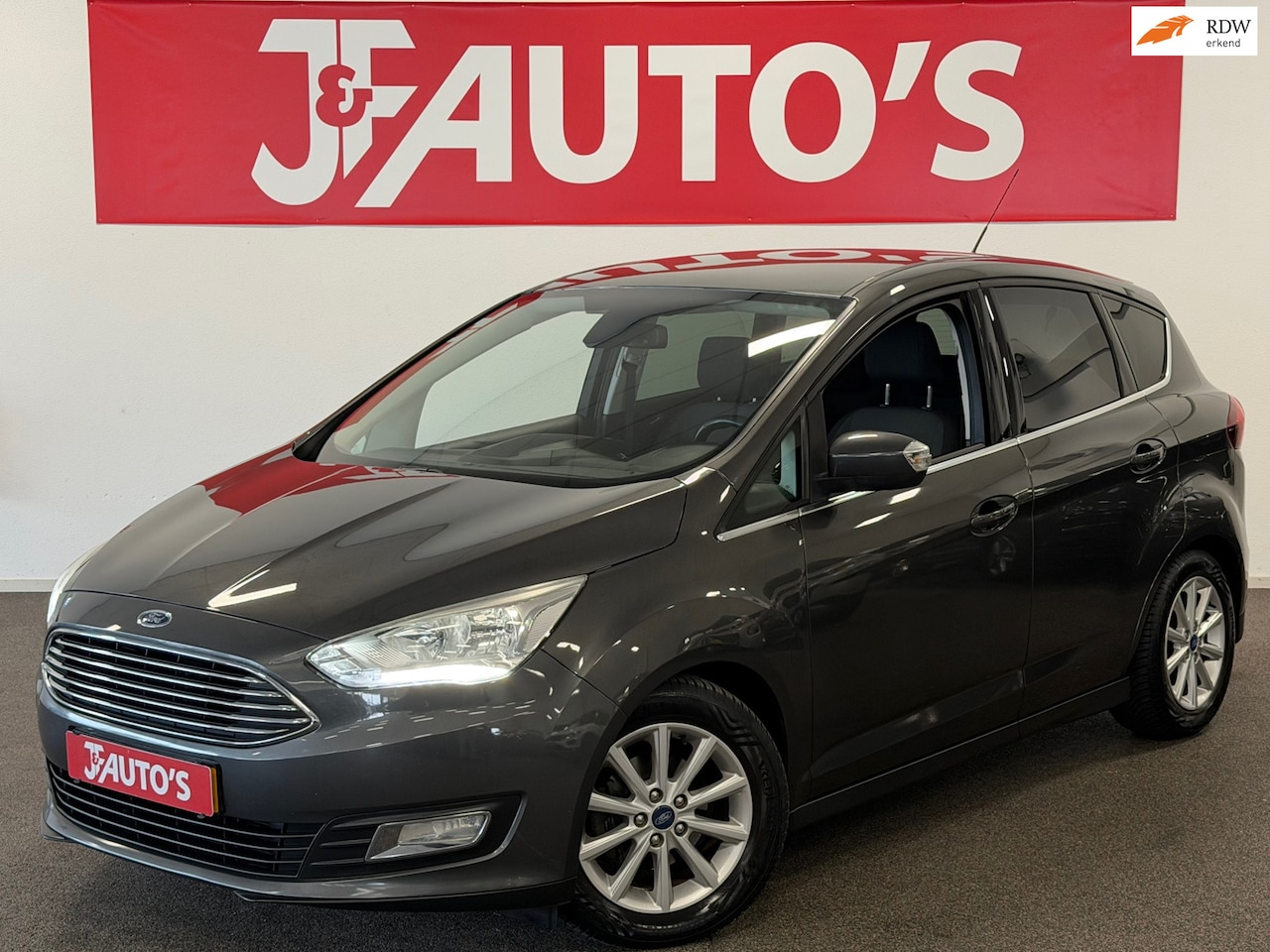 Ford C-Max - 1.0 Titanium|NAVIGATIE|PDC|ECC AIRCO|TREKHAAK - AutoWereld.nl