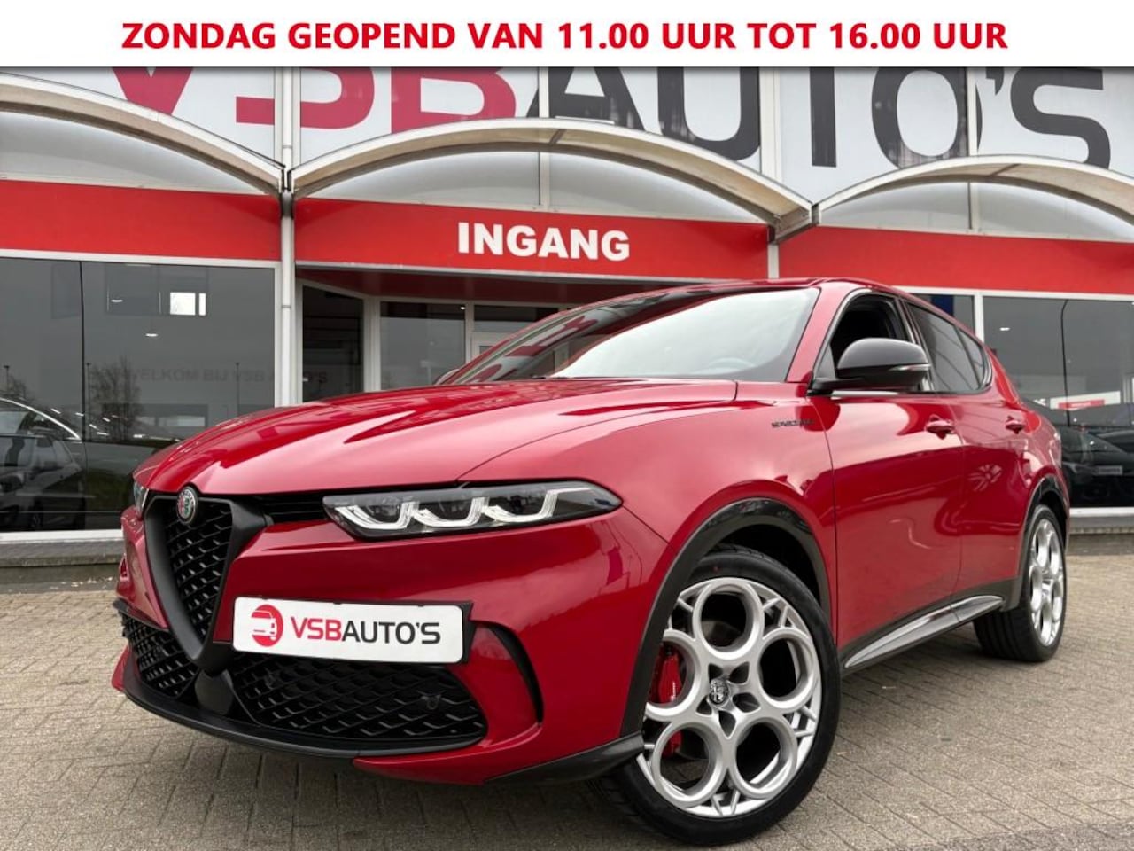 Alfa Romeo Tonale - 1.5T AUT. HYBRID EDIZIONE-SPECIALE LED NAVI TREKHAAK CAMERA CARPLAY AIRCO LMV PDC - AutoWereld.nl