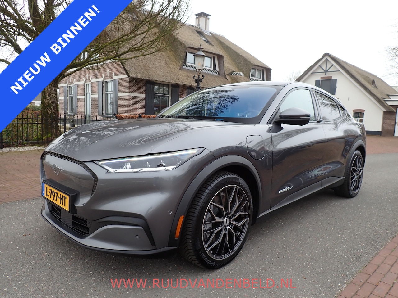 Ford Mustang Mach-E - Extended RWD 98 kWh SOH 93% / PANODAK / ACC / CARPLAY / 360°CAMERA - AutoWereld.nl