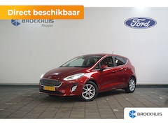 Ford Fiesta - 1.0 EcoBoost Titanium X | Cruise control | Half lederen bekleding | Navigatiesysteem full