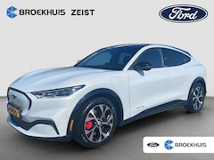 Ford Mustang Mach-E - AWD 75 kWh | Pano-dak | B&O audio | Standkachel | 360 Camera | Leder | Stuur, Stoel en Voo