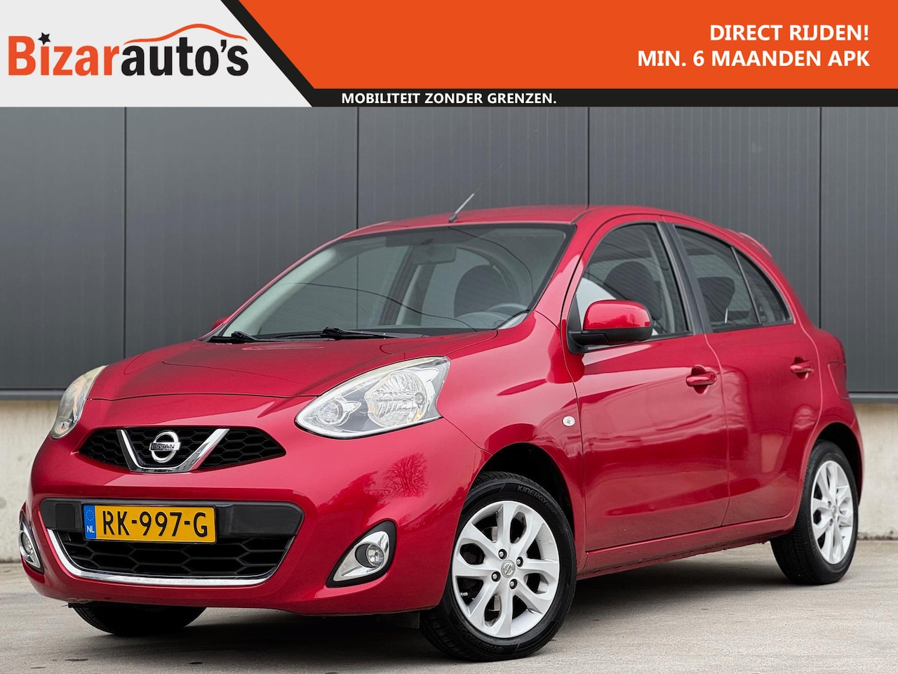 Nissan Micra - 1.2 Acenta / Cruisecontrol / Parkeersensor / Airco - AutoWereld.nl