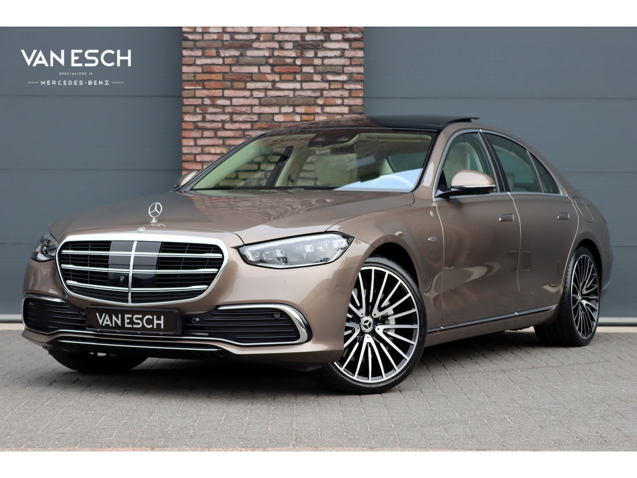 Mercedes-Benz S-klasse - 450 e Premium | Luchtvering | Achterasbesturing | Distronic+ | Massage | MBUX Tablet | 3D- - AutoWereld.nl