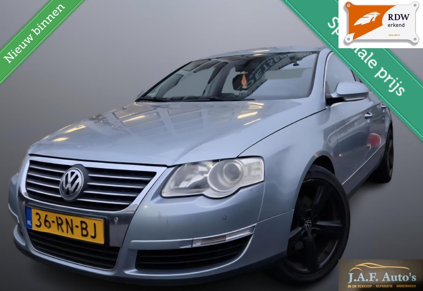 Volkswagen Passat - 2.0 FSI Highline Nw APK Leder Luxe - AutoWereld.nl