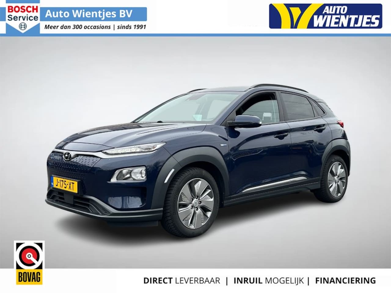 Hyundai Kona Electric - EV Fashion 64kWh | SoH 100% | Navi | Camera - AutoWereld.nl