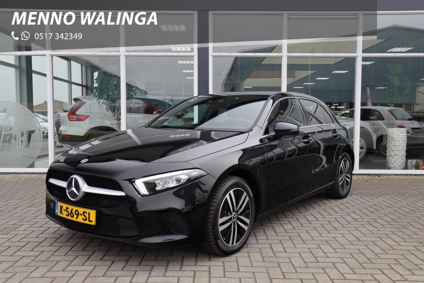 Mercedes-Benz A-klasse - 250 e Business Solution Luxury Limited | LED| LEDER | SFEERVERLICHTING | - AutoWereld.nl