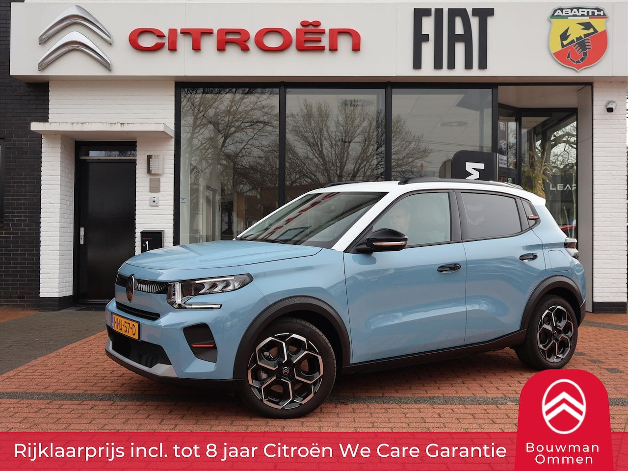Citroën ë-C3 - EV 44kWh 113PK Automaat Max, Rijklaarprijs | Navigatie | Camera | DAB+ Tuner | Two Tone - AutoWereld.nl