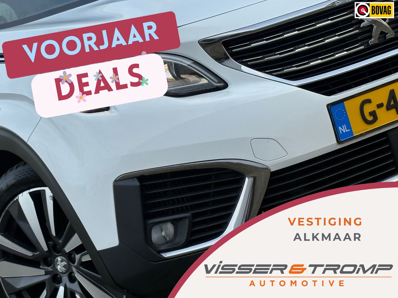 Peugeot 5008 - 1.2 PureTech Blue Lease Premium | Blanc Nacré | Panorama/schuifdak/Carplay - AutoWereld.nl