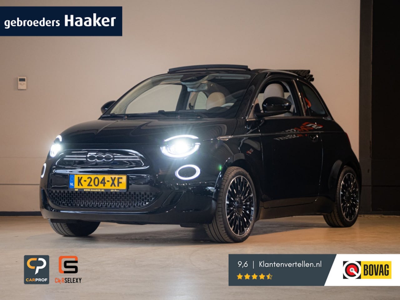 Fiat 500 C - La Prima 42 kWh* Rijklaarprijs* - AutoWereld.nl