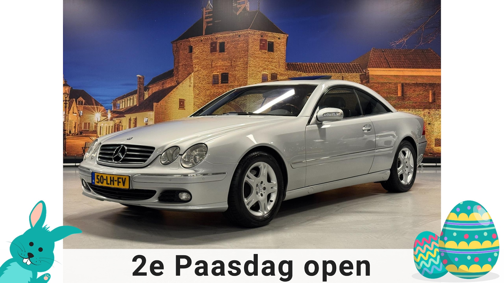 Mercedes-Benz CL-klasse - 500 Automaat Schuifdak Key-less Go - AutoWereld.nl