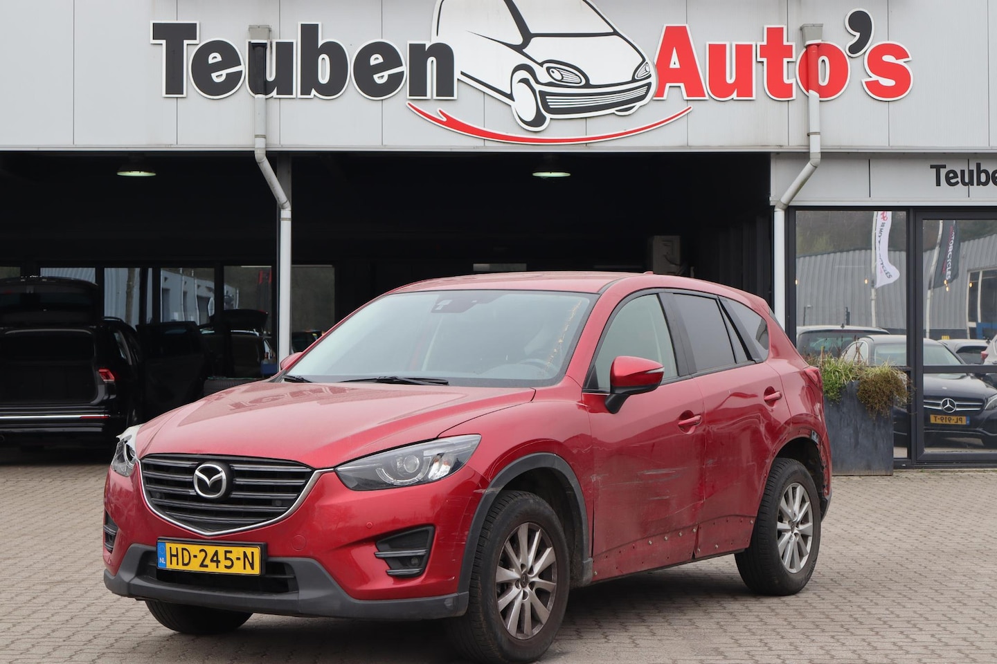 Mazda CX-5 - 2.0 SkyActiv-G 165 TS+ 2WD Zie foto's voor de schade rondom, Navigatie, Stoelverwarming, E - AutoWereld.nl