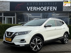Nissan Qashqai - 1.2 Tekna + - PANORAMADAK - LEDER - 360 CAMERA - PARKEERCAMERA - TREKHAAK - STOELVERWARMIN