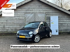 Fiat 500 - 1.2 Lounge | Airco | Panoramadak | Parkeersensoren achter | APK t/m 12-2026 | Leuke auto
