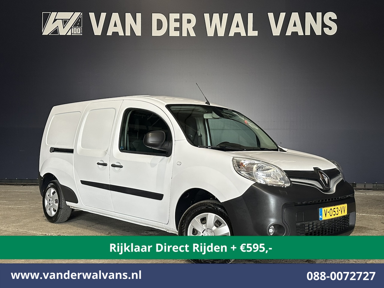 Renault Kangoo - 1.5 dCi 111pk L3H1 Maxi Euro6 *Rijklaar Direct Rijden* Airco | Camera | Navigatie | Trekha - AutoWereld.nl