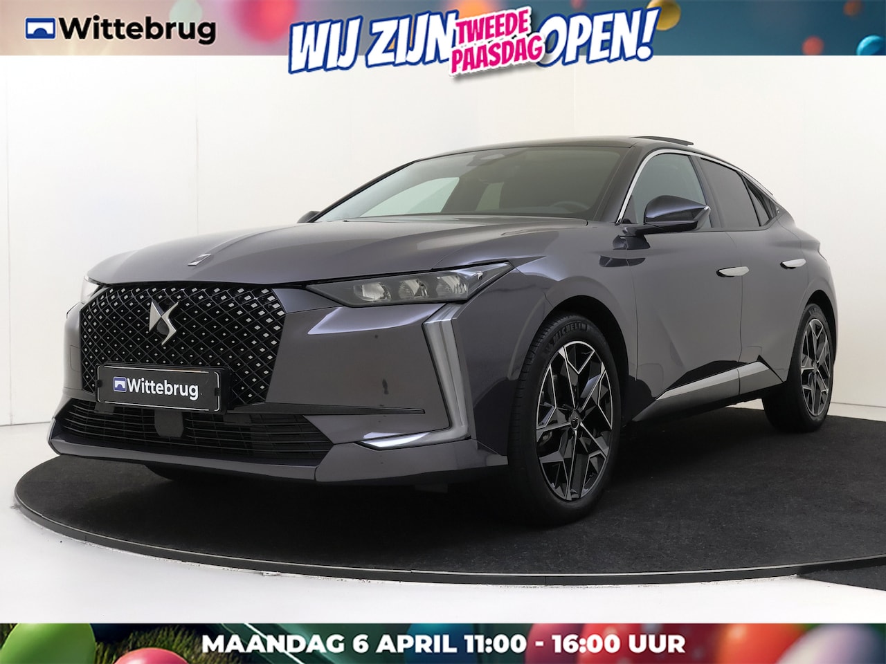 DS 4 - 1.2 Hybrid 136 Pallas | Elektrisch glazen panorama-dak | Stoelverwarming | - AutoWereld.nl