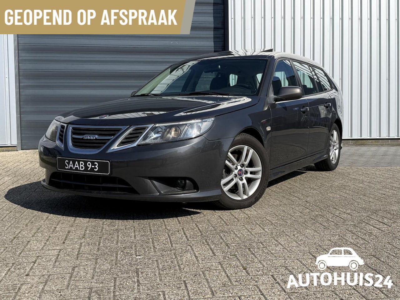 Saab 9-3 Sport Estate - 1.8t Vector 2010 SCHUIFDAK LEDER PDC - AutoWereld.nl