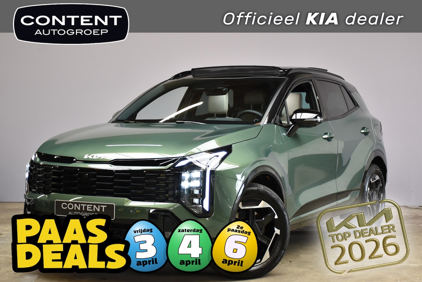 Kia Sportage - 1.6 T-GDi 239pk Hybrid AT6 GT-PlusLine NIEUW - SNEL LEVERBAAR - AutoWereld.nl