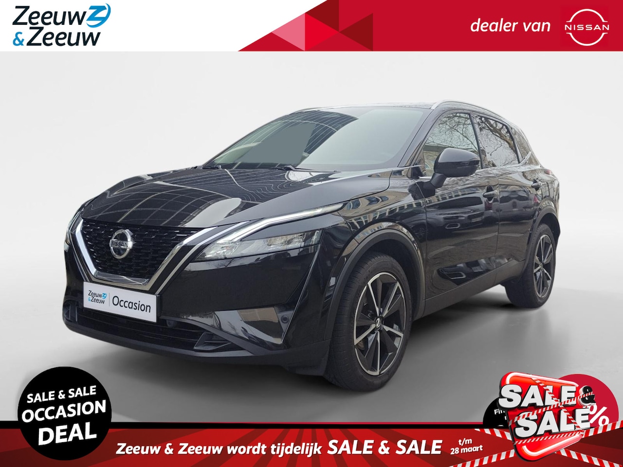 Nissan Qashqai - 1.3 MHEV N-Connecta | 360 CAMERA | PANORAMADAK | 1E EIGENAAR | DEALERONDERHOUDEN | CARPLAY - AutoWereld.nl