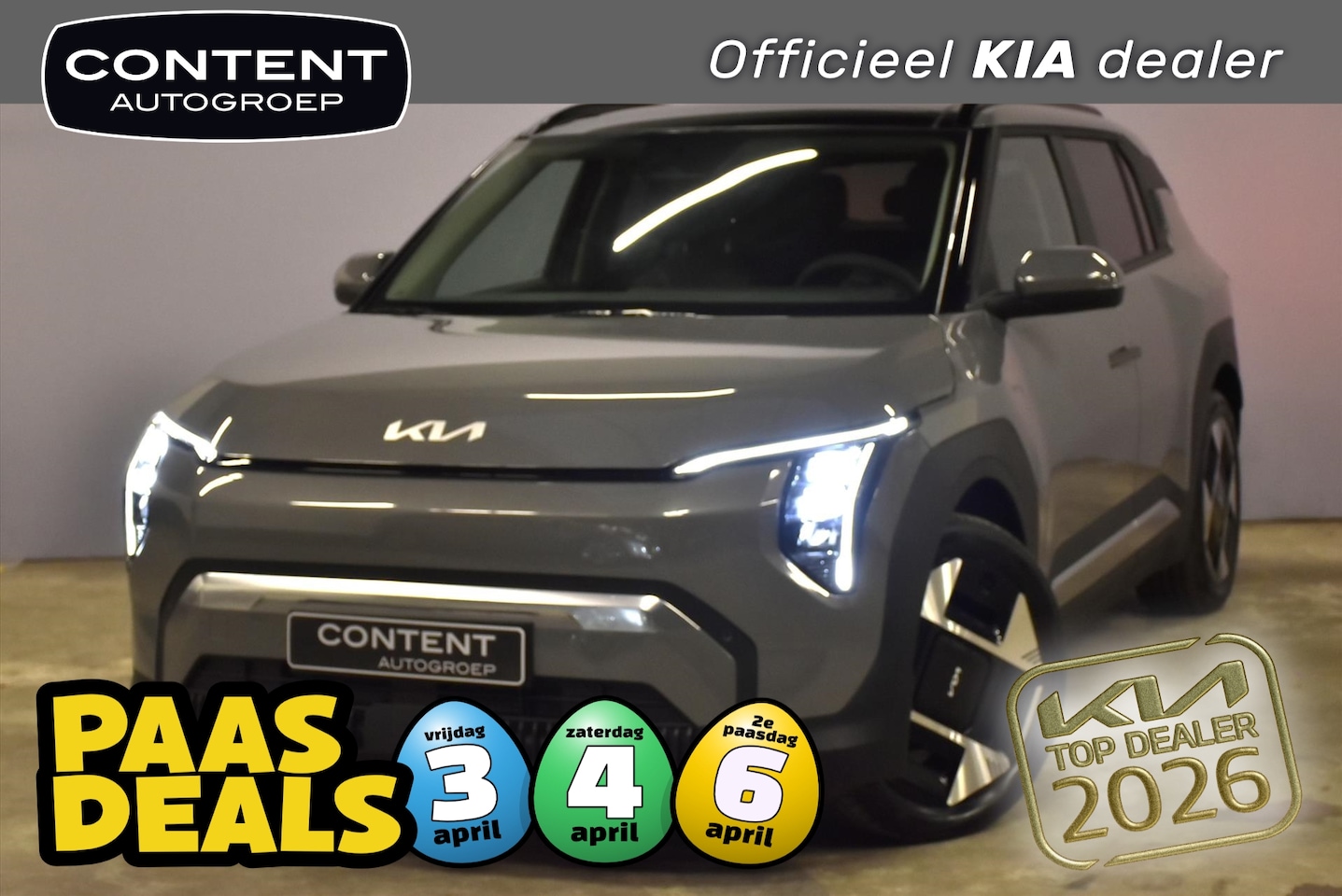 Kia EV3 - 81,4 kWh 204pk Plus Advanced NIEUW - SNEL LEVERBAAR - AutoWereld.nl