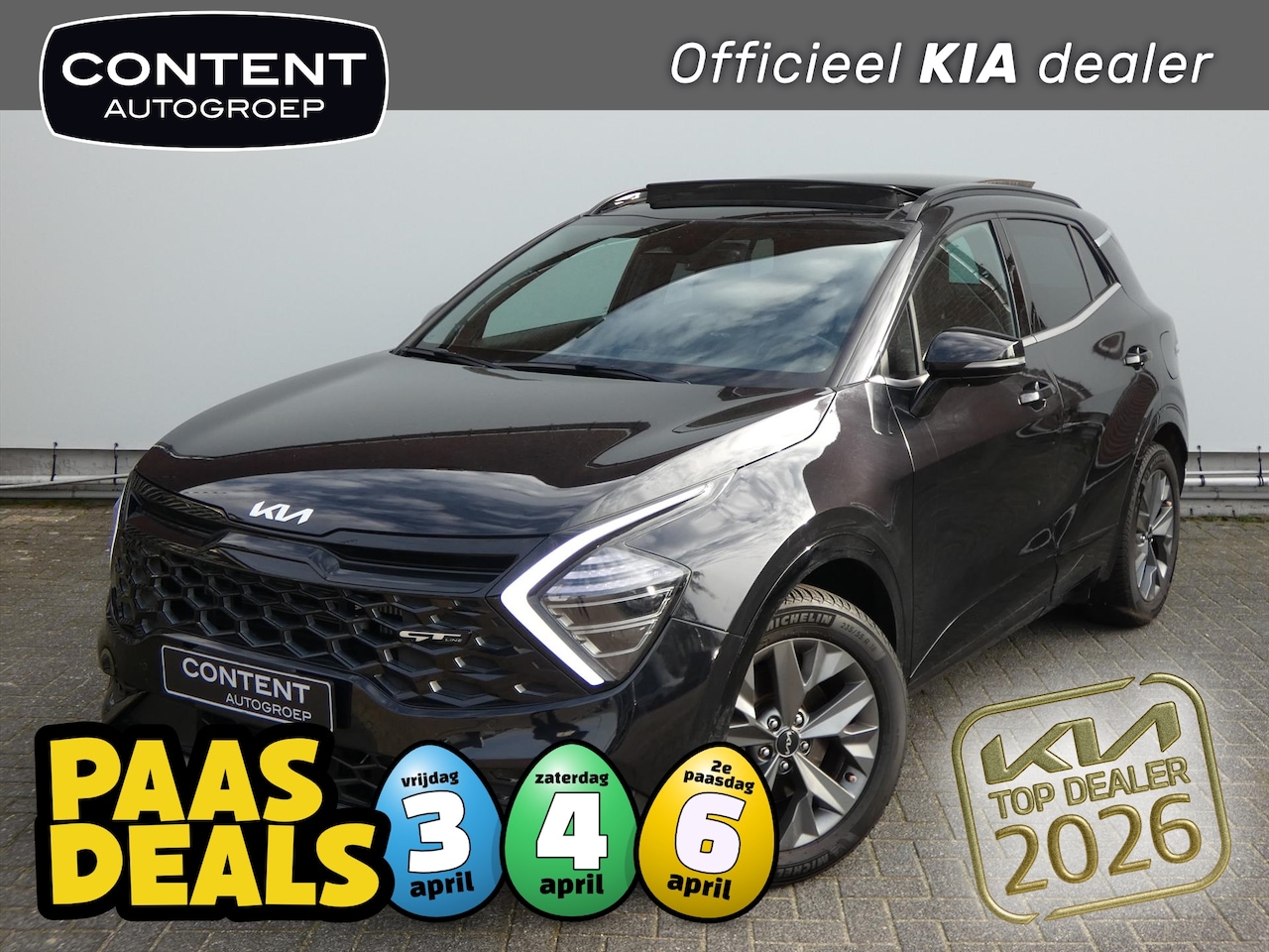 Kia Sportage - 1.6 T-GDi Hybrid GT-Line |Schuifdak |44dkm - AutoWereld.nl