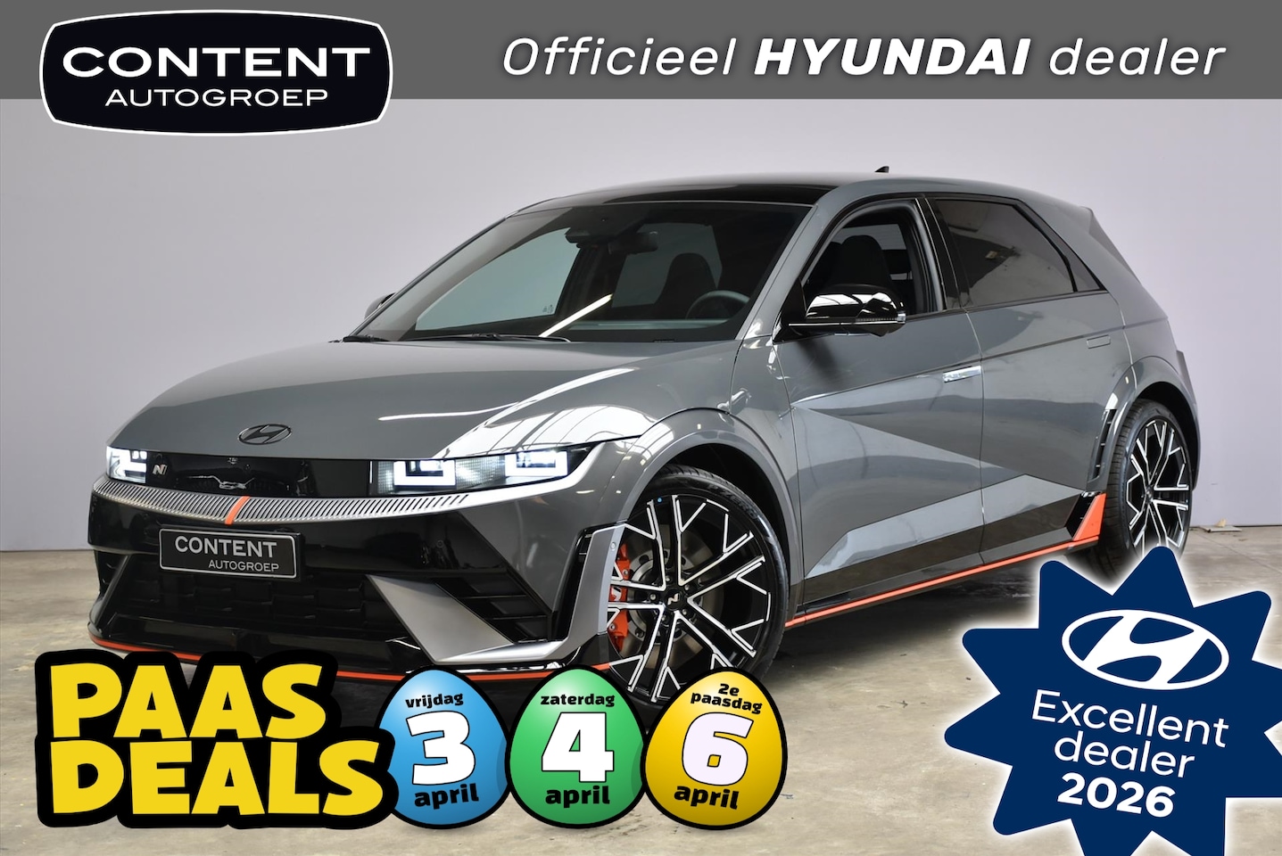 Hyundai IONIQ 5 - N 84 kWh 650PK AWD + Vision - Panorama dak - AutoWereld.nl