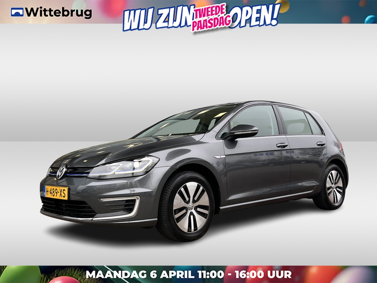 Volkswagen e-Golf - E-DITION / Achteruitrijcamera / 16 Inch / Climate control / Adaptive Cruise / Led - AutoWereld.nl
