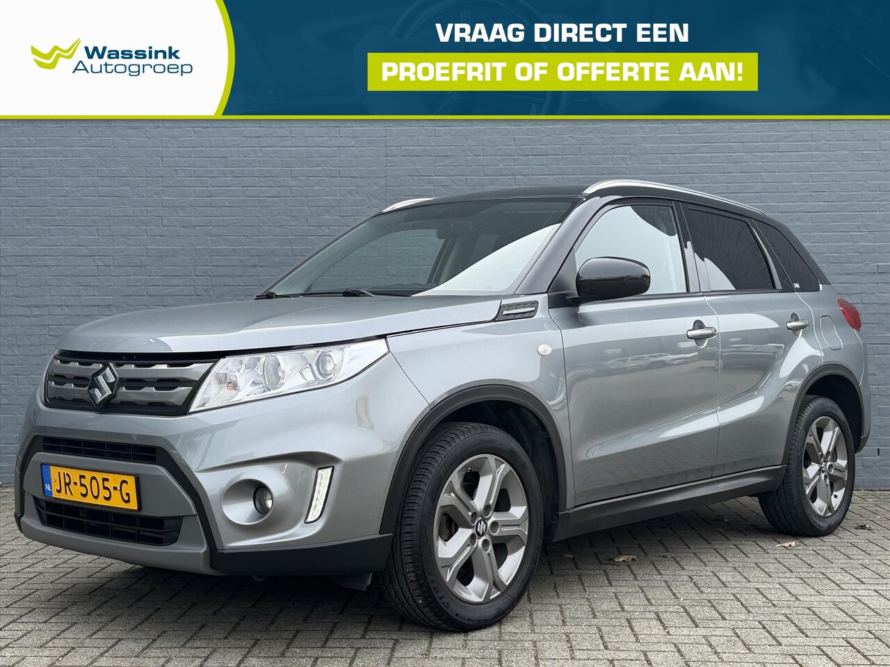 Suzuki Vitara - 1.6 VVT 120pk 2WD Automaat Exclusive | Navigatie | Bluetooth Carkit | Cruise Control | Sto - AutoWereld.nl