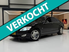 Mercedes-Benz S-klasse - 600 Lang V12 Bi-turbo Carplay Cruise Massage Stoelverkoeling&verw Alcantara Memory H&K Sch