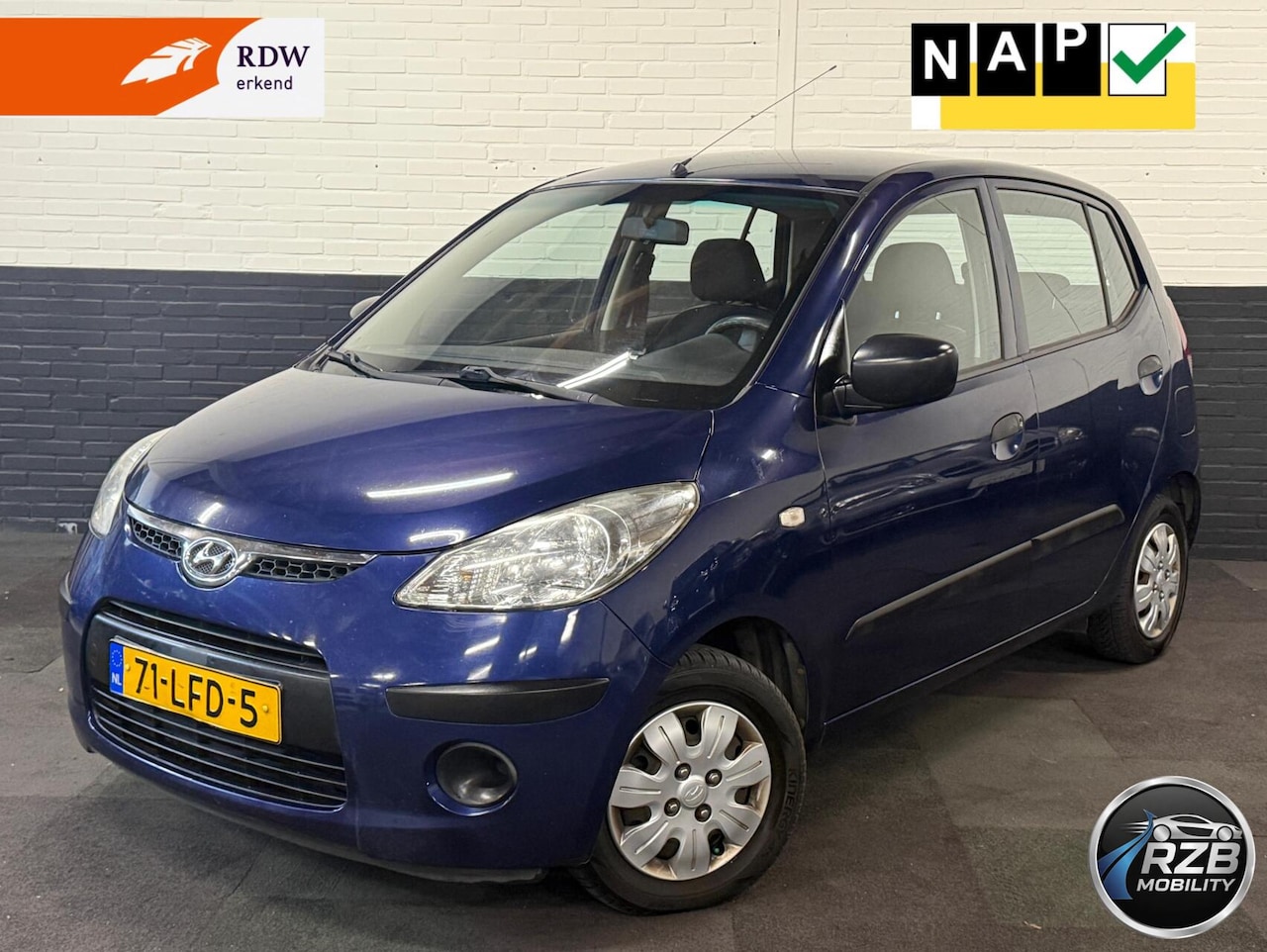 Hyundai i10 - 1.1 Active Cool Airco Dealer onderhou Nieuwe APK - AutoWereld.nl