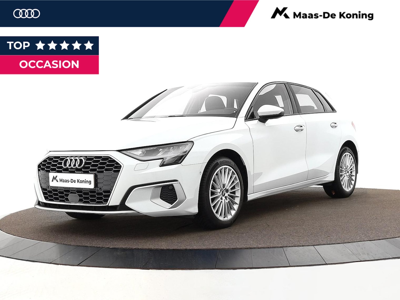 Audi A3 Sportback - 35 TFSI 150PK S-tronic Advanced · Navigatie · P-Sensoren · Keyless · Stoelverwarming · Cru - AutoWereld.nl
