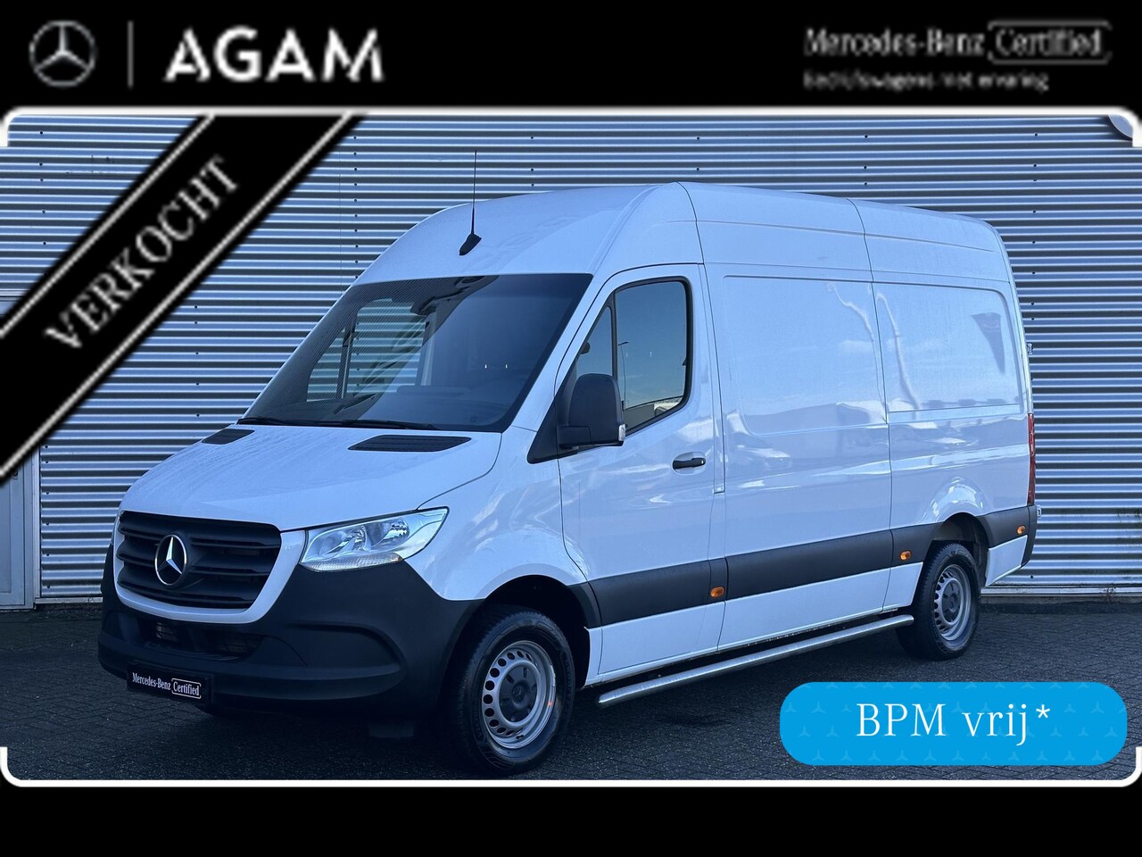 Mercedes-Benz Sprinter - 317 CDI L2H2 Automaat Carplay Navigatie Camera 3500kg Trekgewicht - AutoWereld.nl