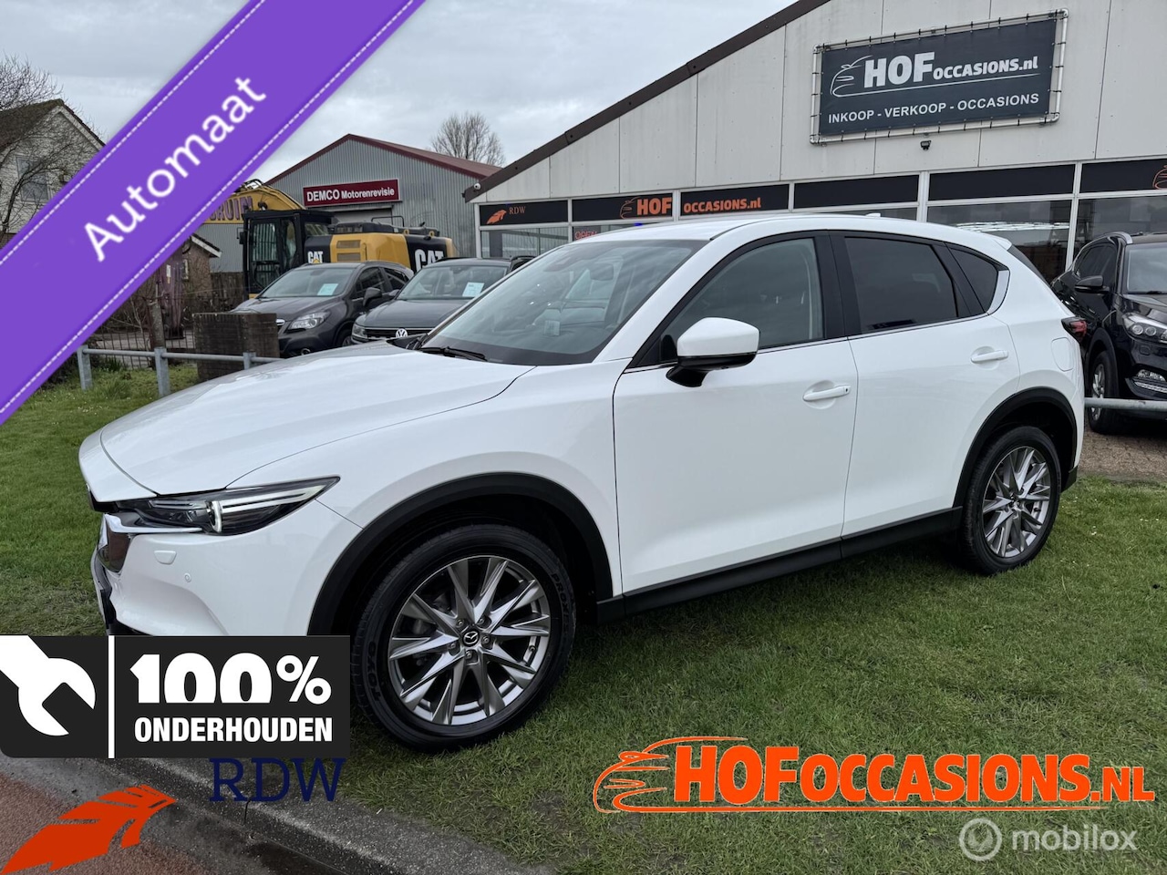 Mazda CX-5 - 2.5 4WD SkyActiv-G 194pk Signature TREKHAAK/360 CAMERA - AutoWereld.nl