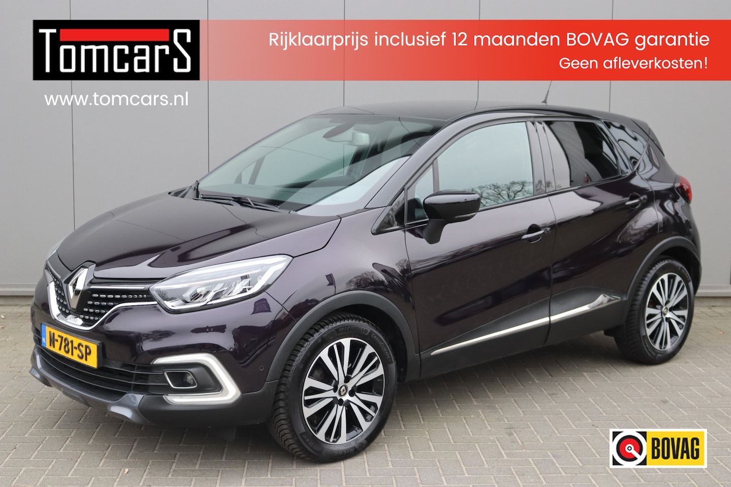 Renault Captur - 1.3TCe 150PK Automaat Initiale Paris Navigatie/Camera/Trekhaak/Leder/Stoelverwarming - AutoWereld.nl