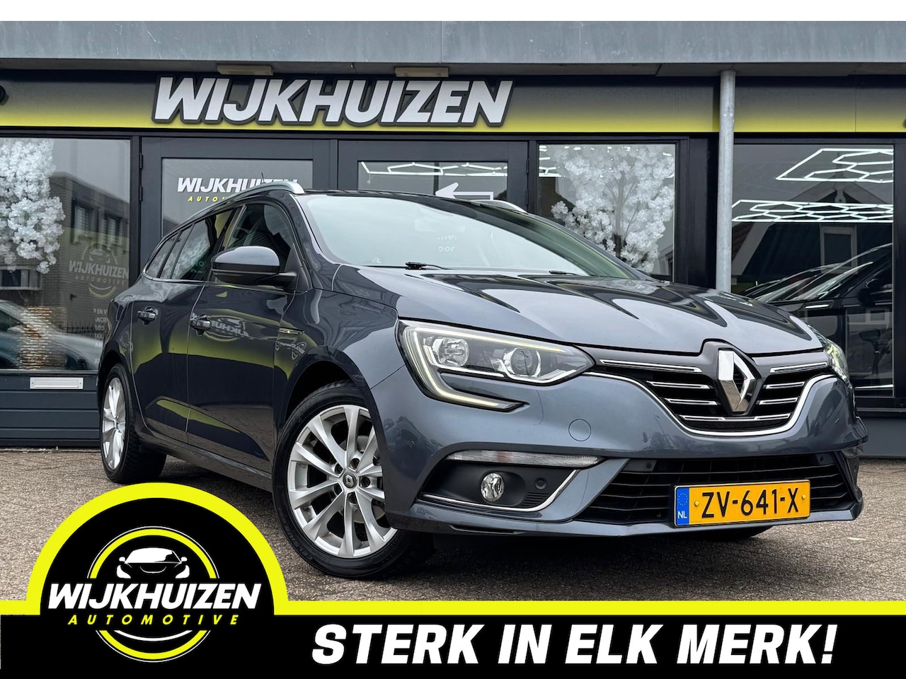 Renault Mégane Estate - 1.3 TCe GT-Line met Led !!! Carplay !!! Trekhaak !!! Nette staat !!! - AutoWereld.nl