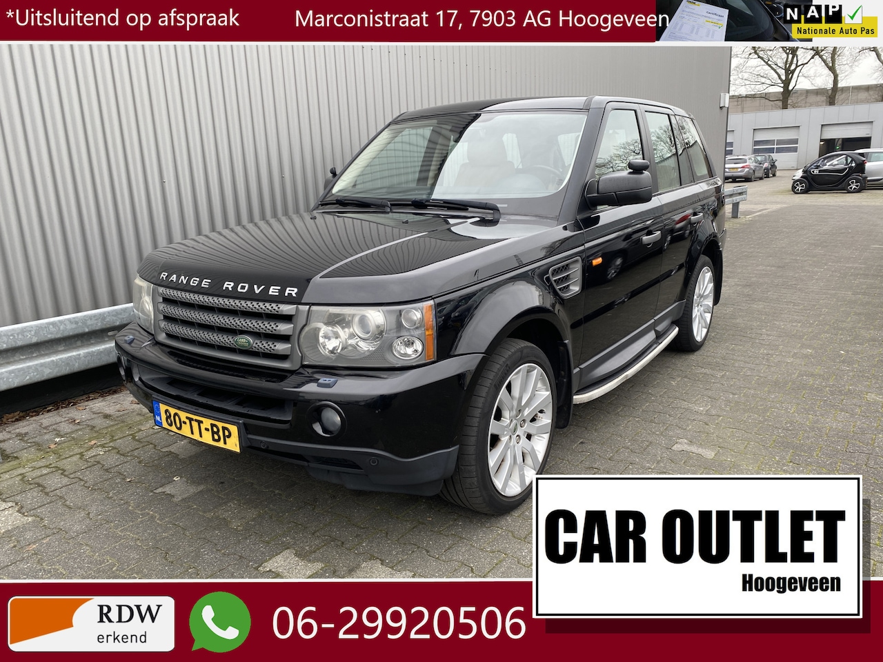 Land Rover Range Rover Sport - 2.7 TdV6 HSE Leer, Clima, Stoelvw, Multimedia, Navi, CC, Schuif/Kanteldak, PDC, nw. APK – - AutoWereld.nl