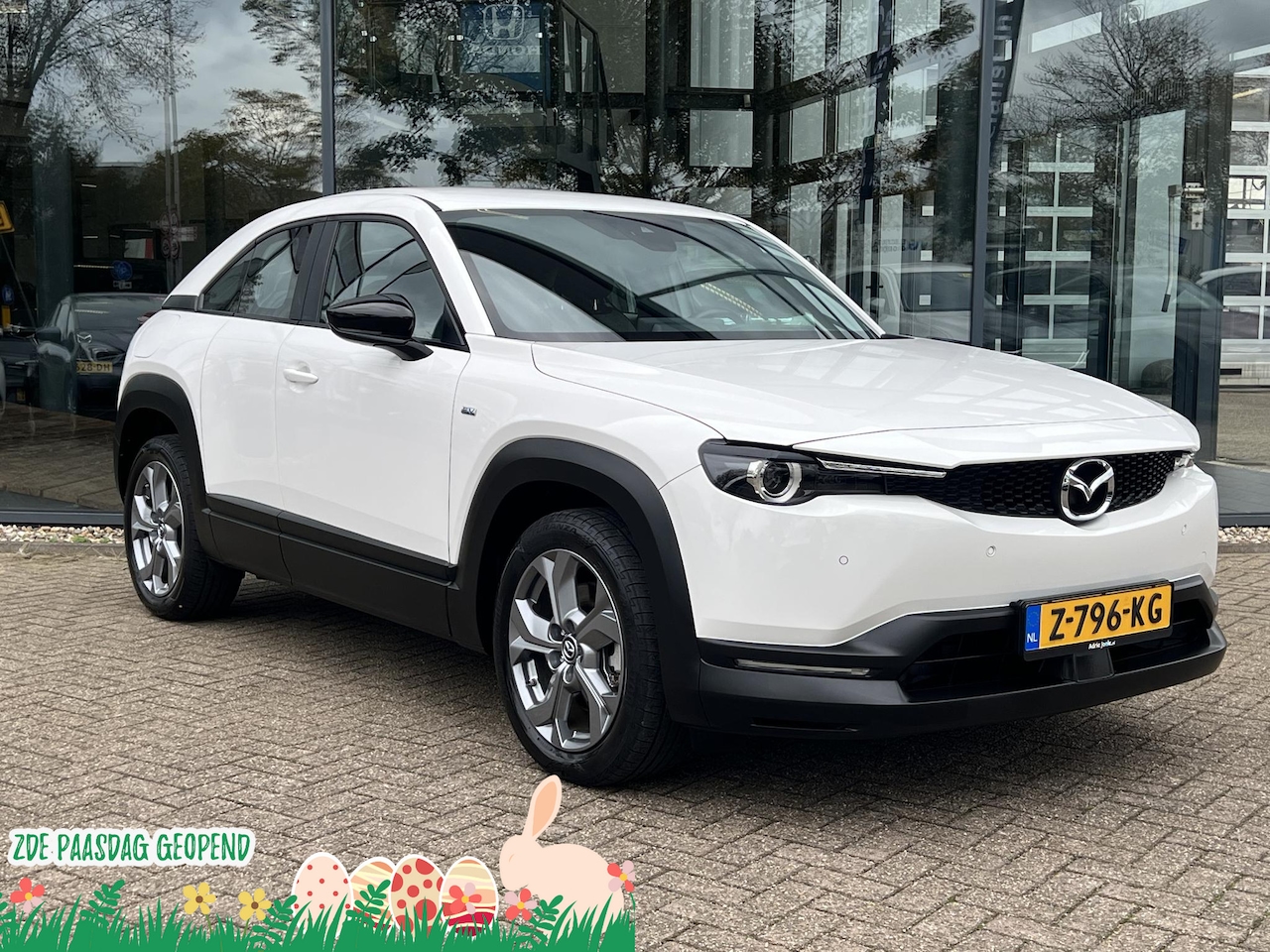 Mazda MX-30 - e-SkyActiv EV 145 Prime-line 36 kWh AUTOMAAT | PARKEERSENSOREN V+A | DODEHOEKDETECTIE | AC - AutoWereld.nl