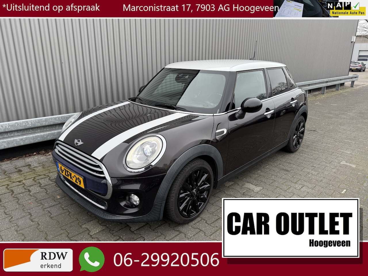 MINI Cooper - Mini 1.5 Chili Business Clima, Leer, CC, PDC & Cam, Xenon, LM, nw. APK – Inruil Mogelijk – - AutoWereld.nl