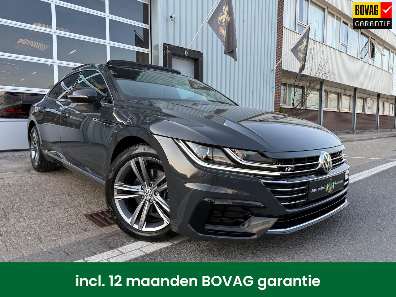 Volkswagen Arteon - 2.0 TSI R-Line CAMERA/LMV18/NAVI/LEER/PANO - AutoWereld.nl