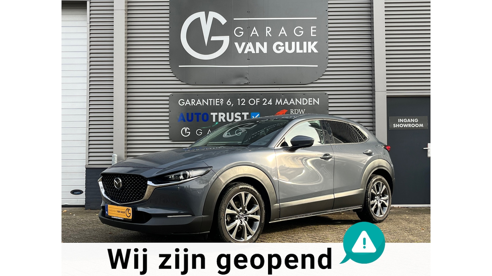 Mazda CX-30 - 2.0 e-SkyActiv-X M Hybrid 180PK Navi,Clima,Cruise,Isofix,Carplay,Camera,Stoel+StuurVerwarm - AutoWereld.nl