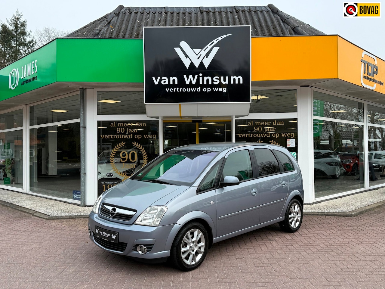 Opel Meriva - 1.6-16V Cosmo | Automaat | Navi | Trekhaak | Park Pilot | Hoge Zit | - AutoWereld.nl